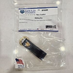 Gould & Goodrich B99D Sliding Dee Belt Adapter for Shoulder Strap – Fits 2.25"